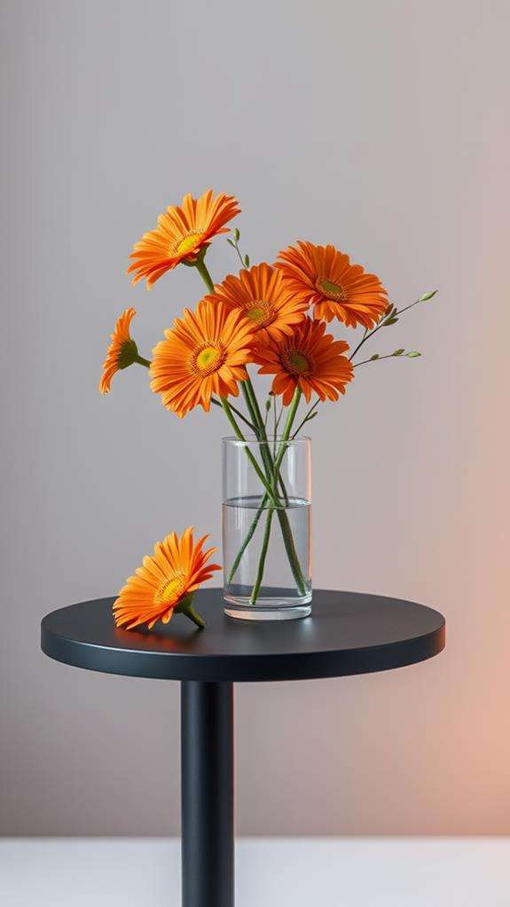 vibrant colorful flowering plants