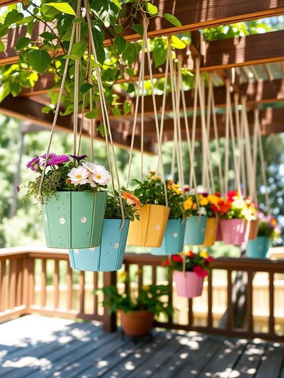 diy hanging plant holders