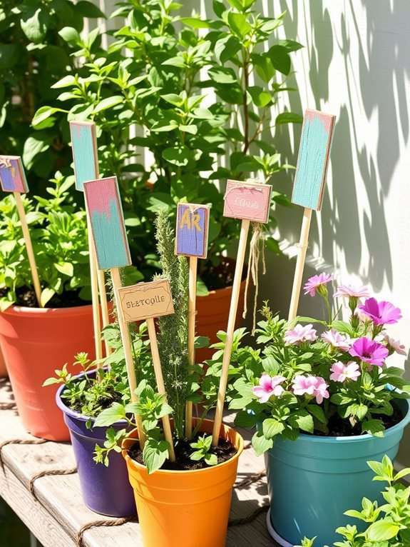 diy plant label project