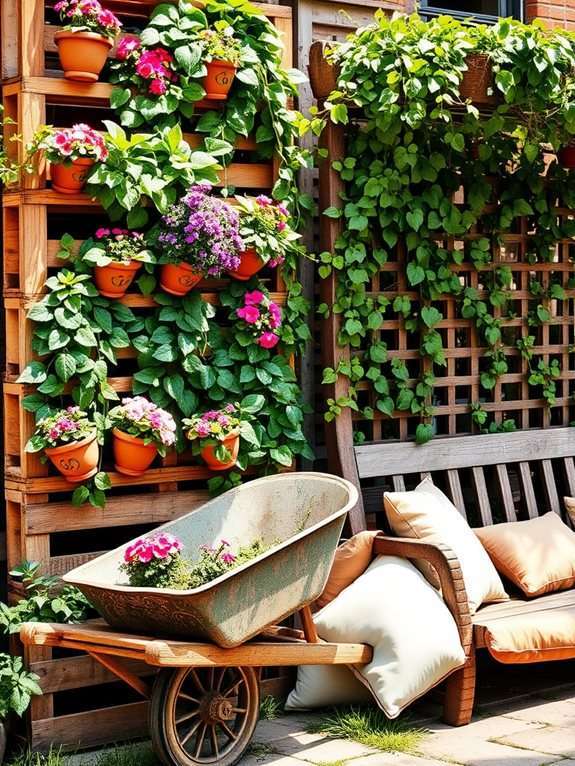 diy vertical garden project