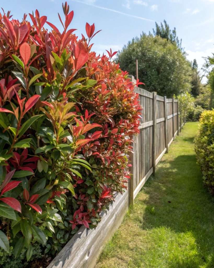 Photinia haie colorée brise-vue