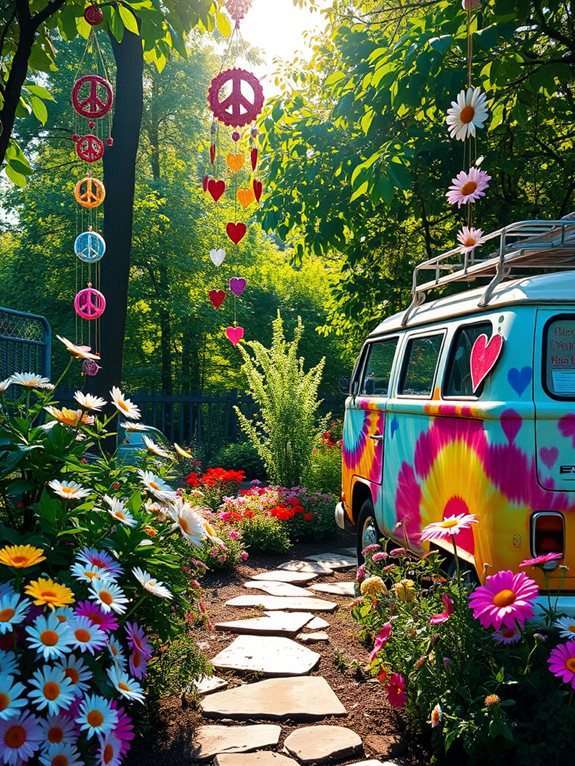 symbols of peace and love