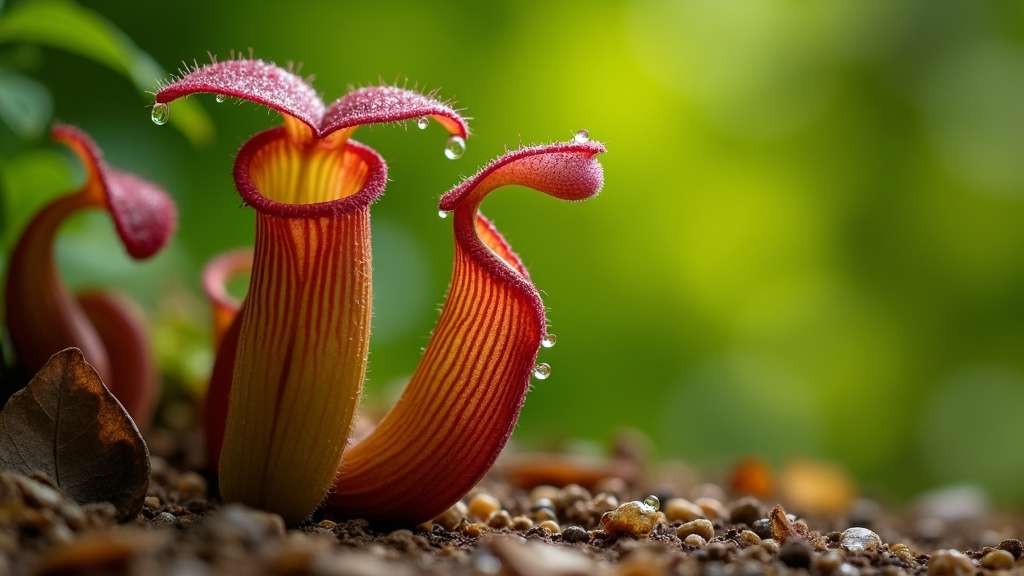 les espèces de plantes carnivores prospèrent