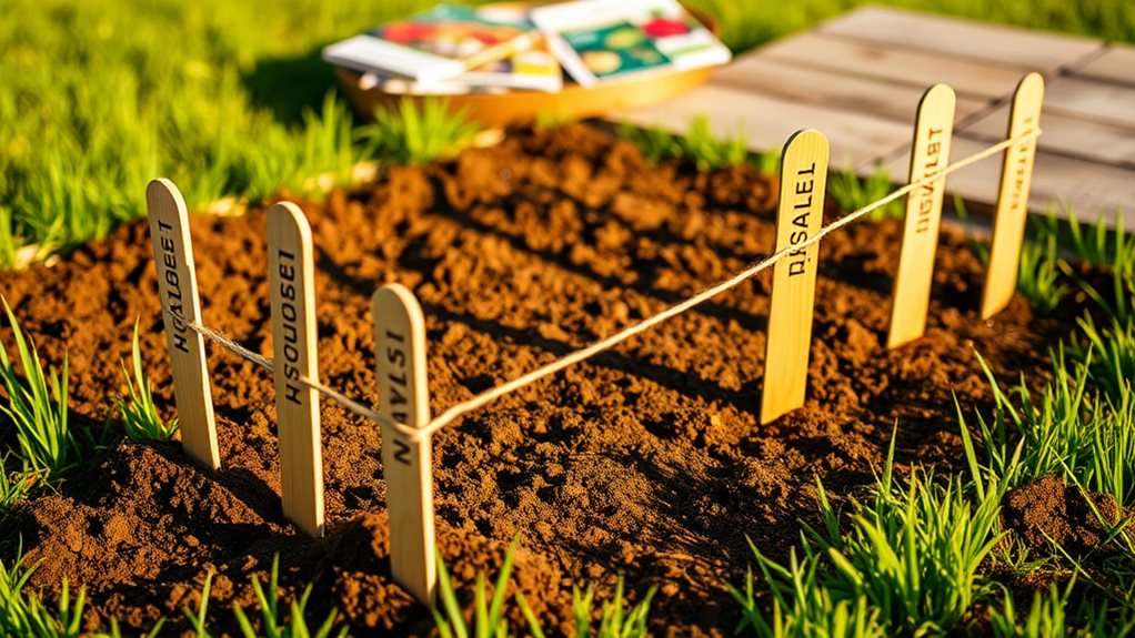 garden plot boundary methods