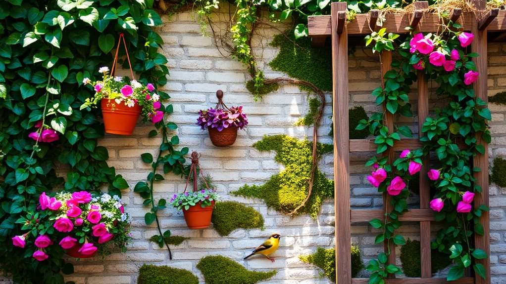 garden wall decoration ideas