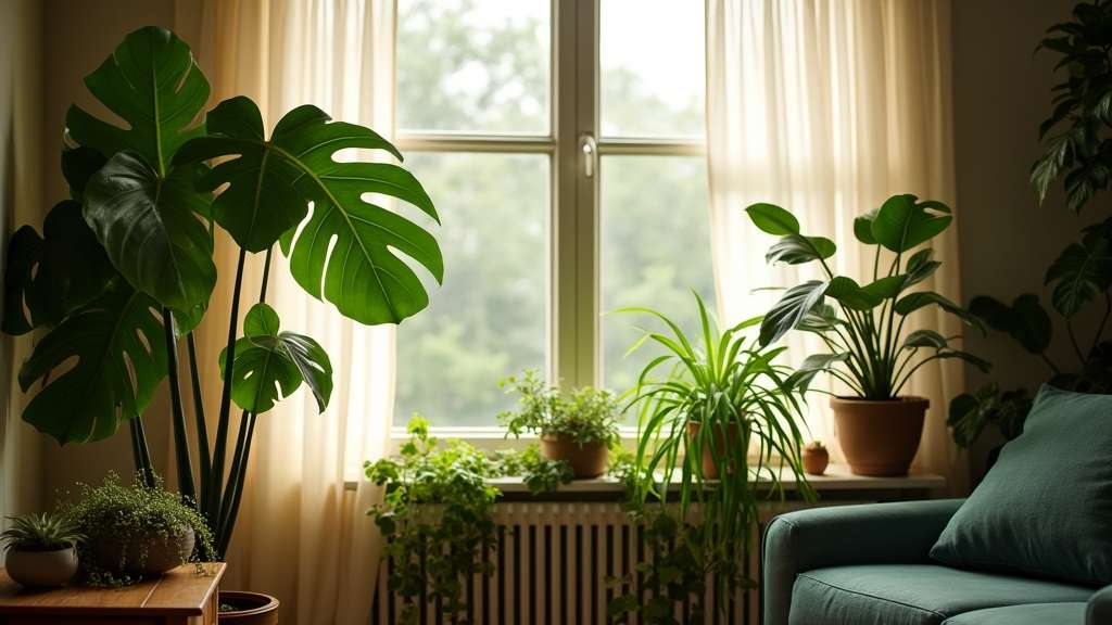 indoor plants boost mental health