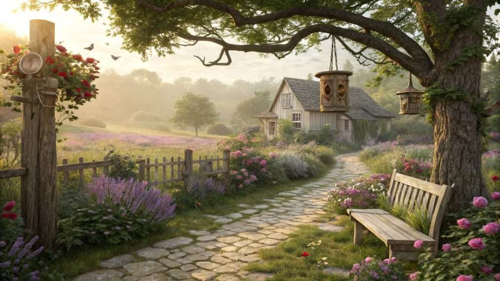 jardin de campagne