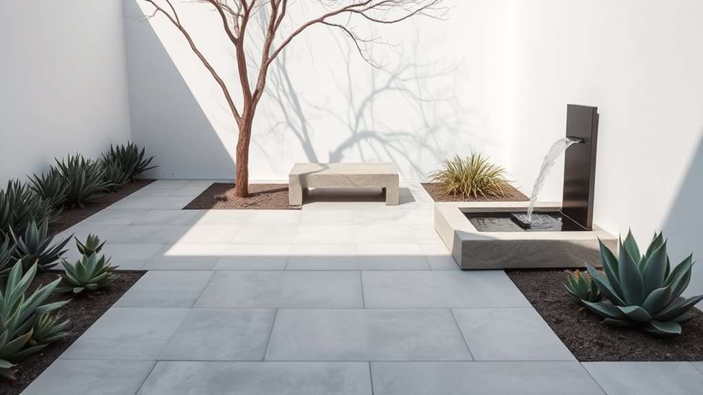 minimal and sustainable landscaping