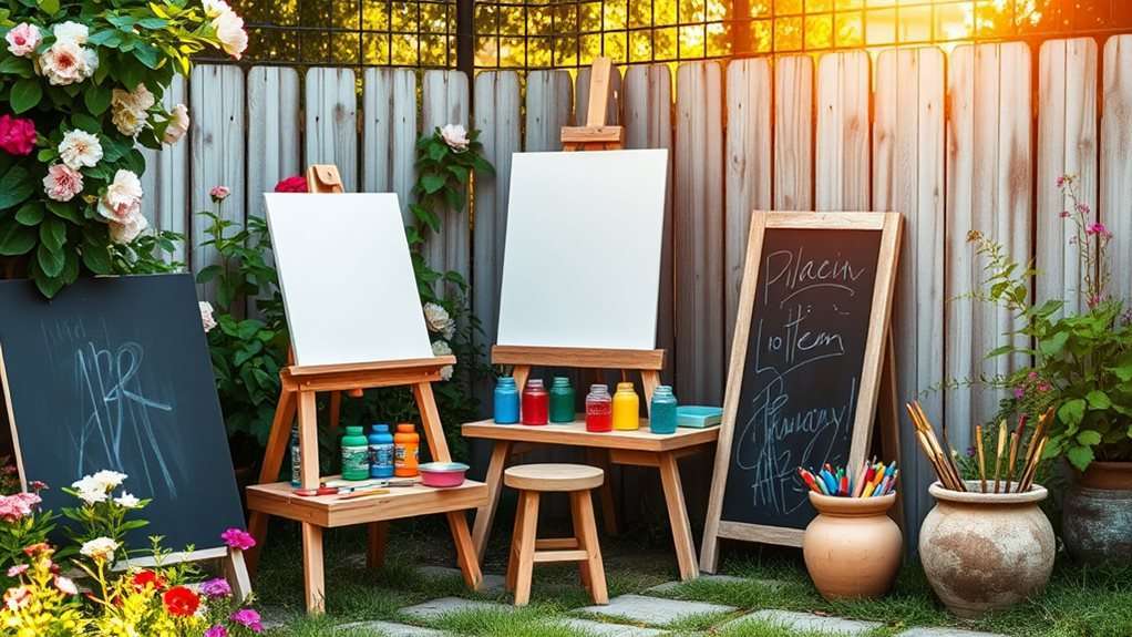 outdoor art station