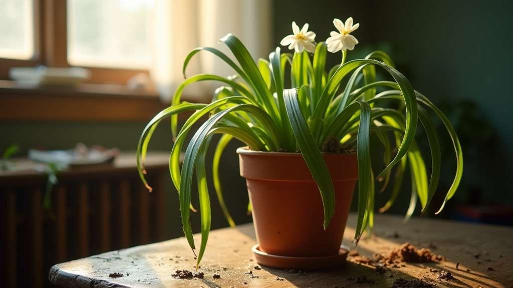 espèce de plante connue sous le nom d'anthéricum