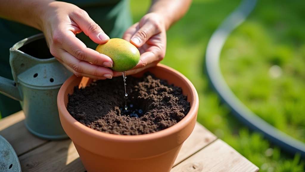 arrosage adéquat et drainage