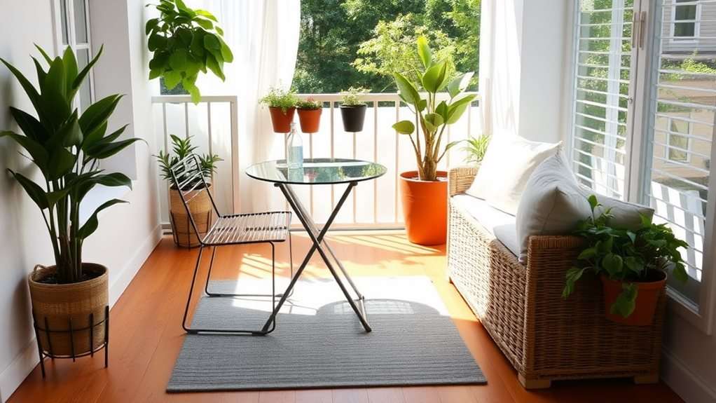 select suitable furniture pieces