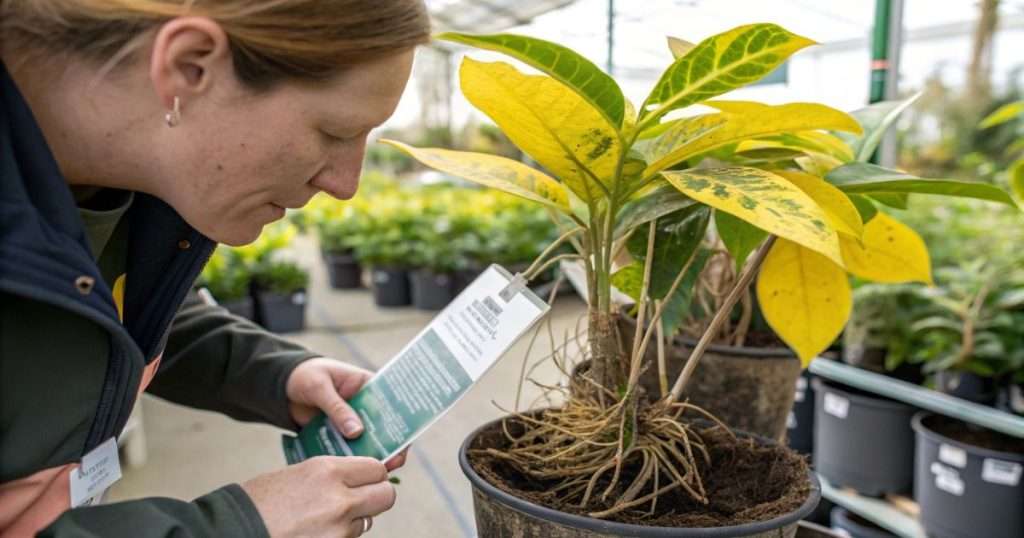 vérification plante