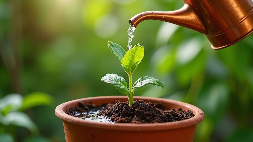 arrosage et soins initiaux