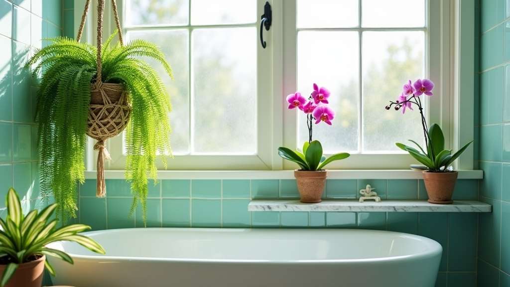 bathroom loving indoor plants