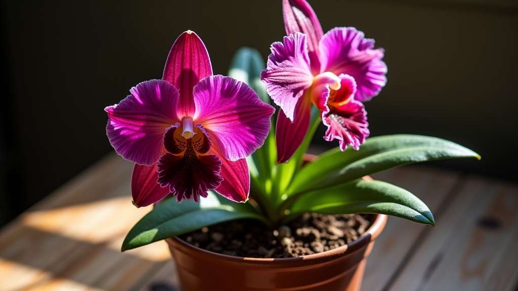 Les beautés en fleurs des orchidées cattleya