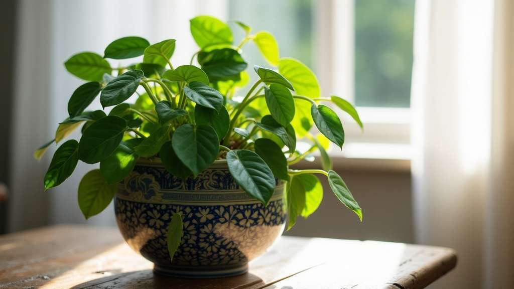 plante à monnaie chinoise prospérité