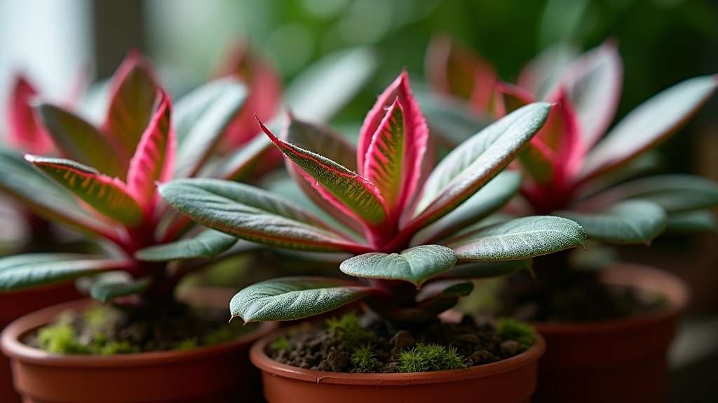 variété de plante de prière colorée