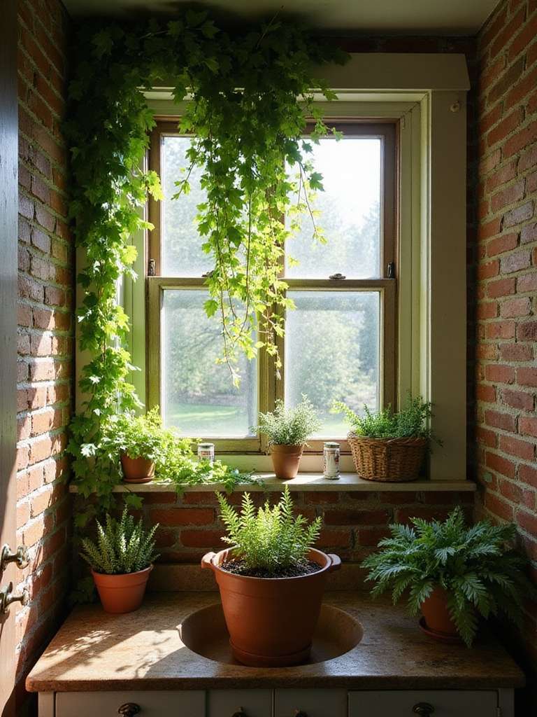 plante grimpante verte commune