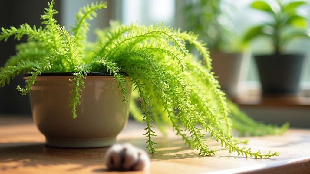 espèce de plante de fougère asperge