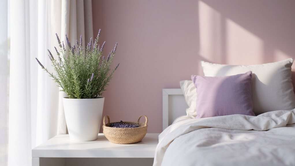 plante fleurie violette parfumée