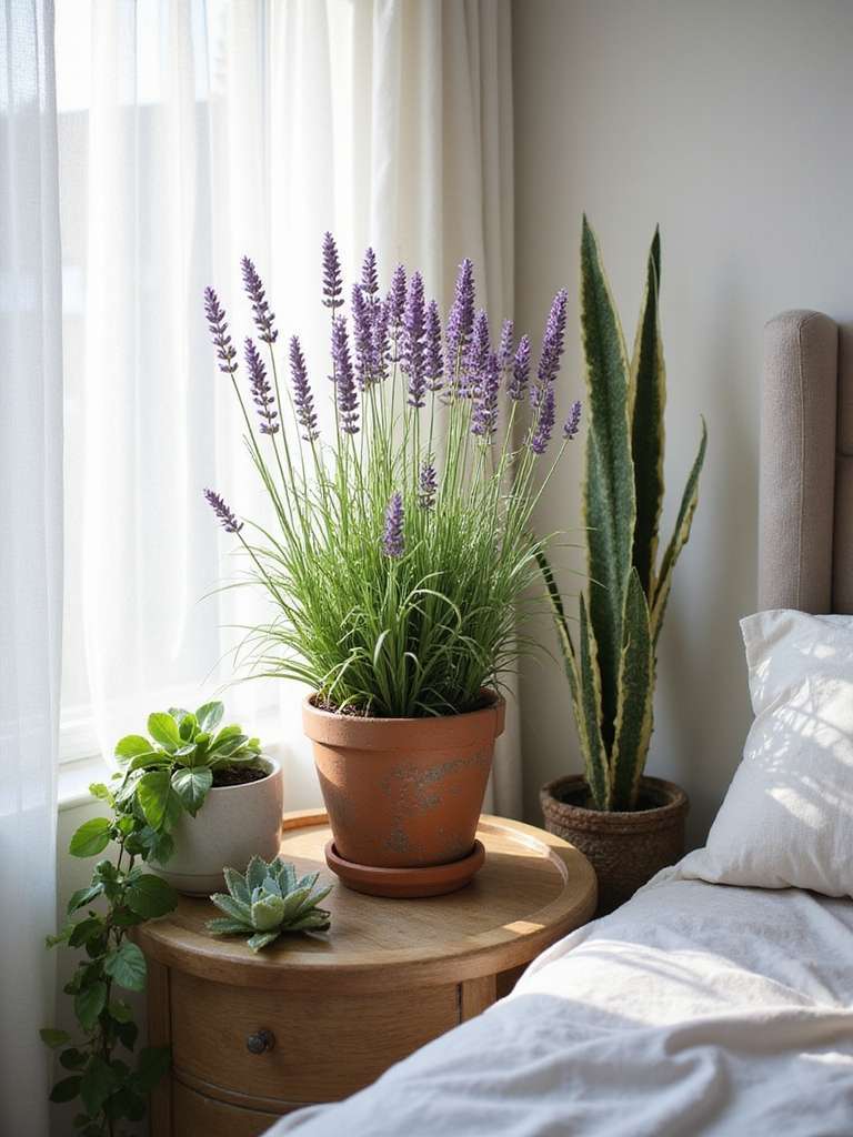 plante à fleurs violettes parfumée