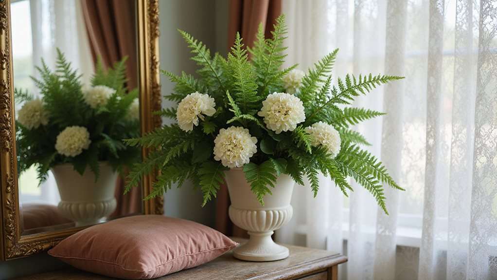 french elegant plant arrangements
