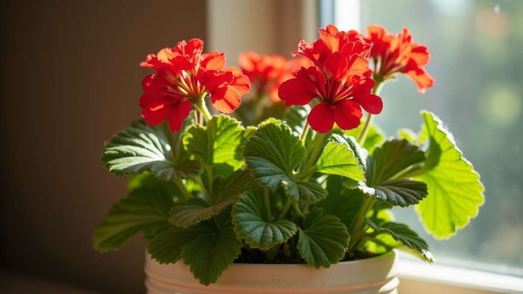 géraniums couleur polyvalence toute l'année