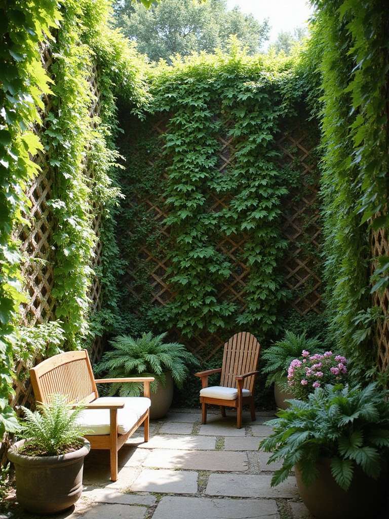 mur écran de protection verte