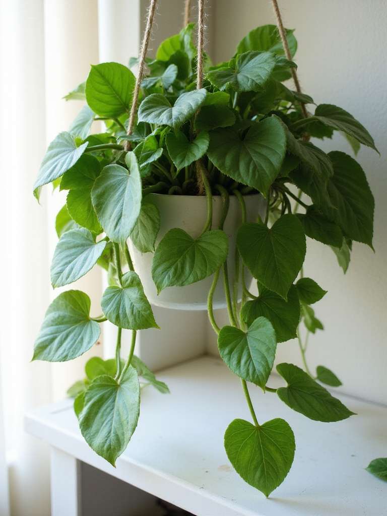 philodendron à feuilles en forme de cœur