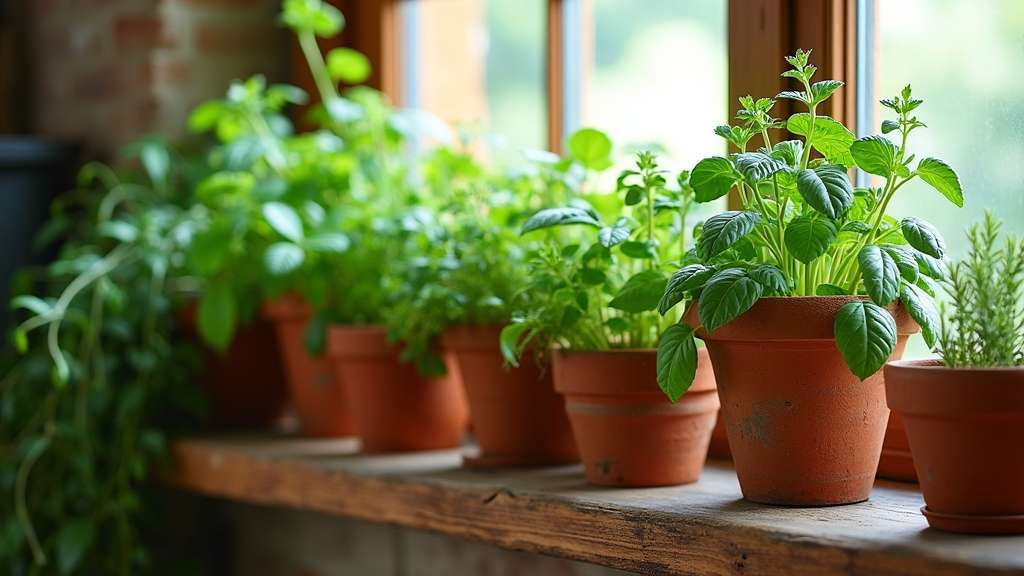 herbes utilisées pour la cuisine