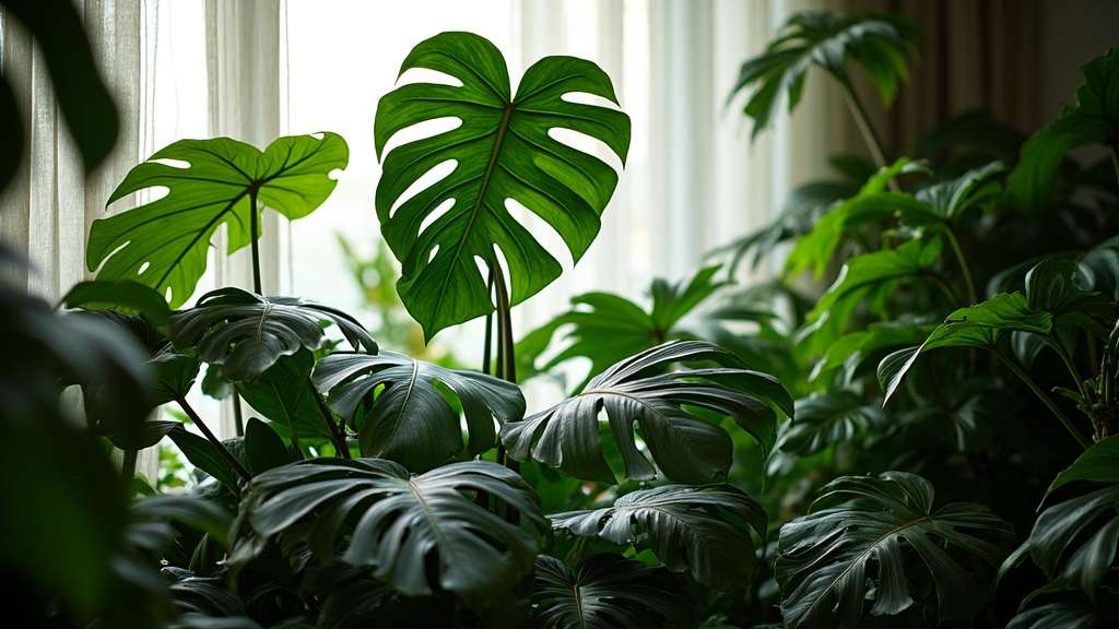 large leaf indoor plants