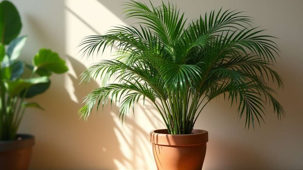 salle de séjour palmier