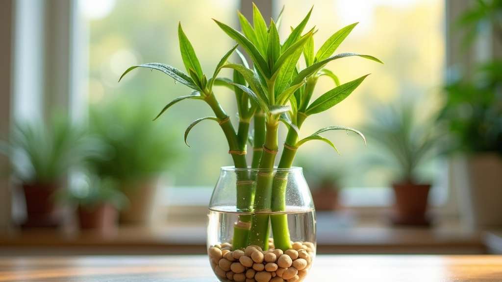 plante de bambou porte-bonheur symbole