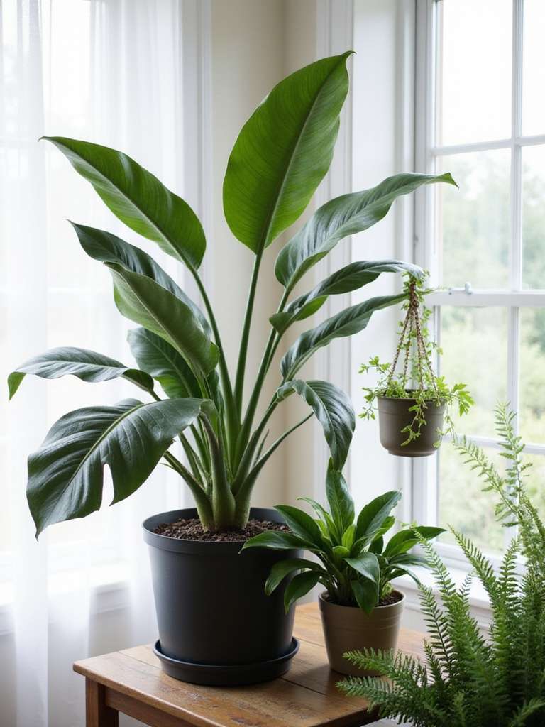 variété de fleur de spathiphyllum