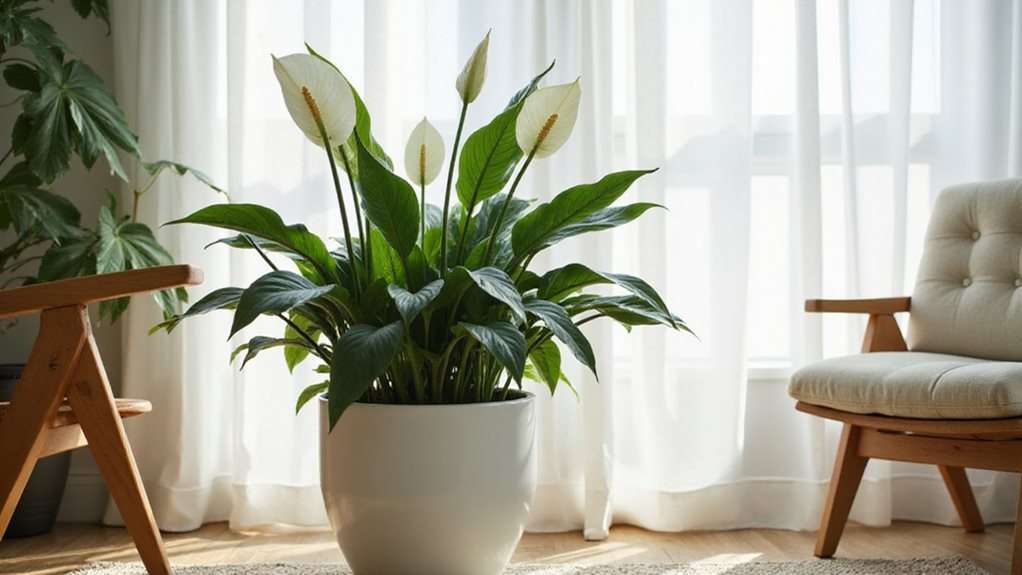 espèce de plante Spathiphyllum