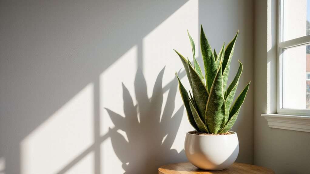 plante serpent espèce à feuillage persistant