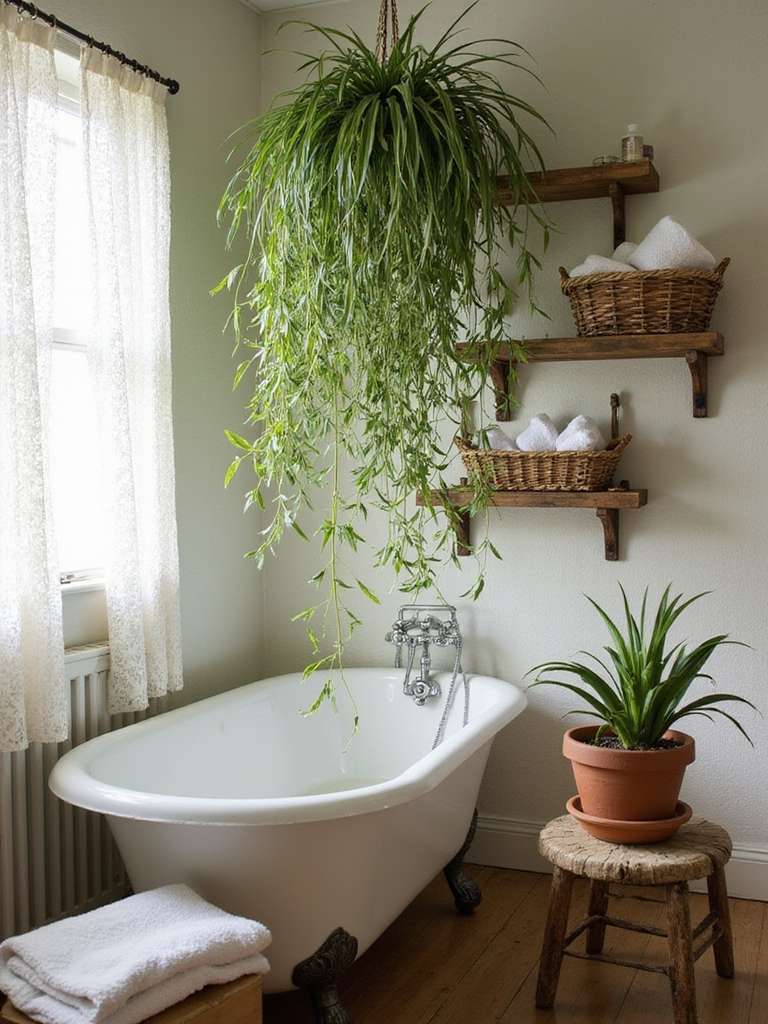 plante décorative ressemblant à une araignée