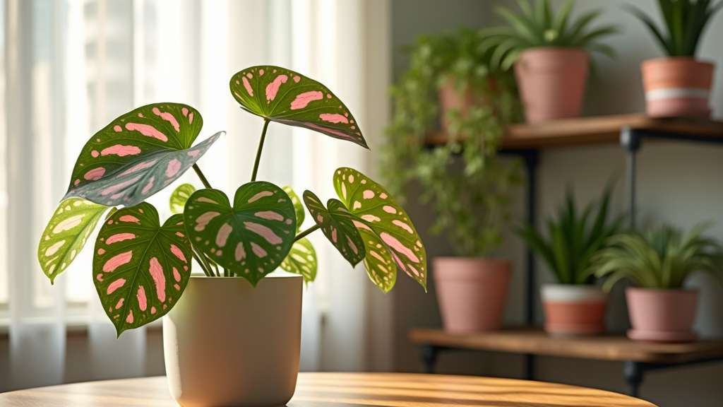 détails de conception de plante tachetée