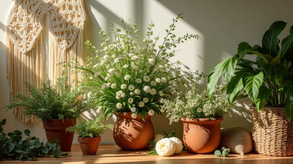 spring bohemian natural decor