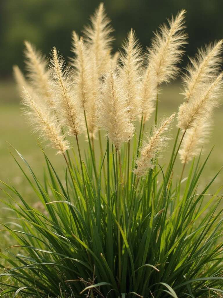 espèces de graminées à feuilles fines