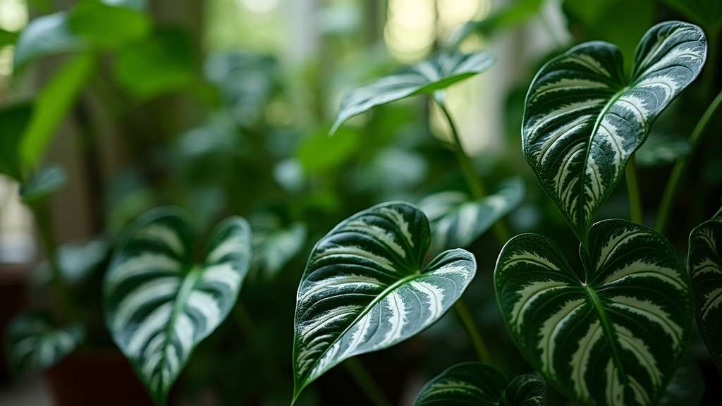 feuillage tropical beauté des plantes d'intérieur