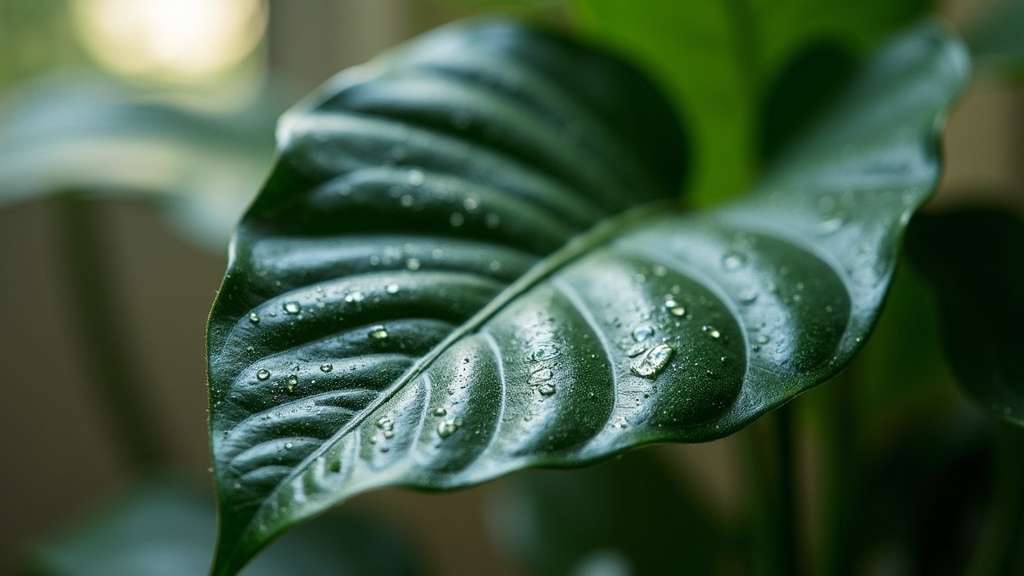 espèces de plantes d'intérieur ornementales tropicales