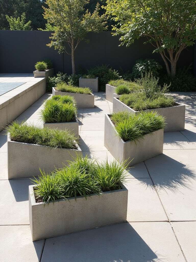 designs uniques de conteneurs trapézoïdaux