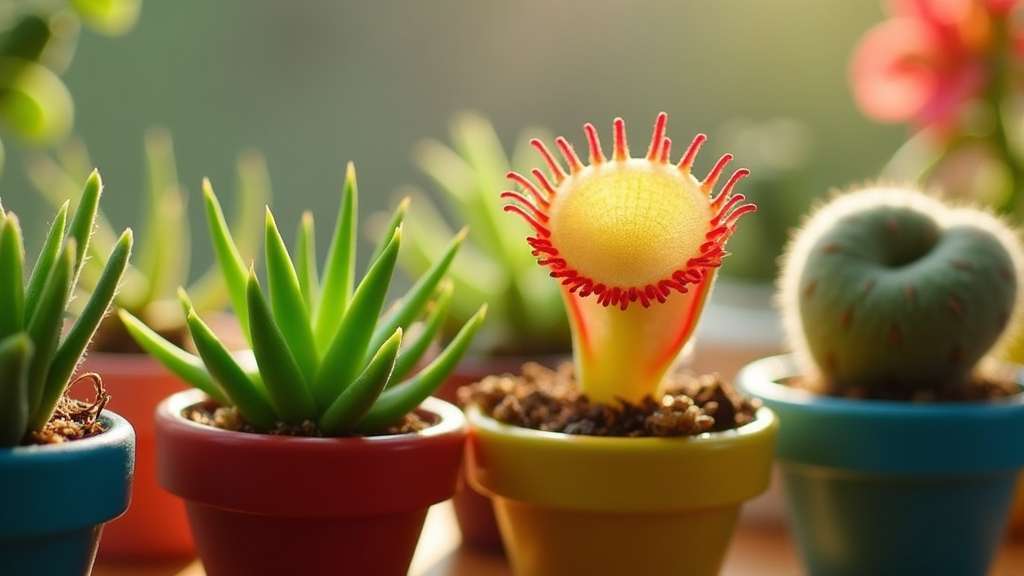 plante carnivore attrape-mouches de Vénus