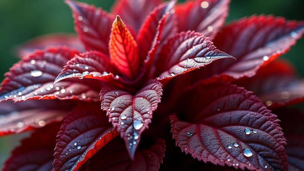 plante ornementale vibrante de jardin