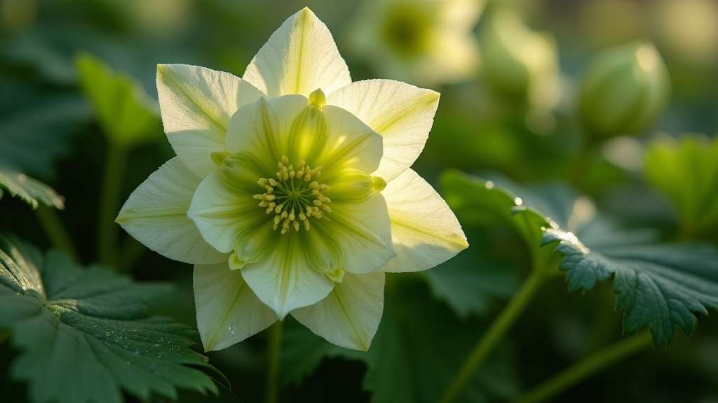 fleur hivernale toxique en fleurs