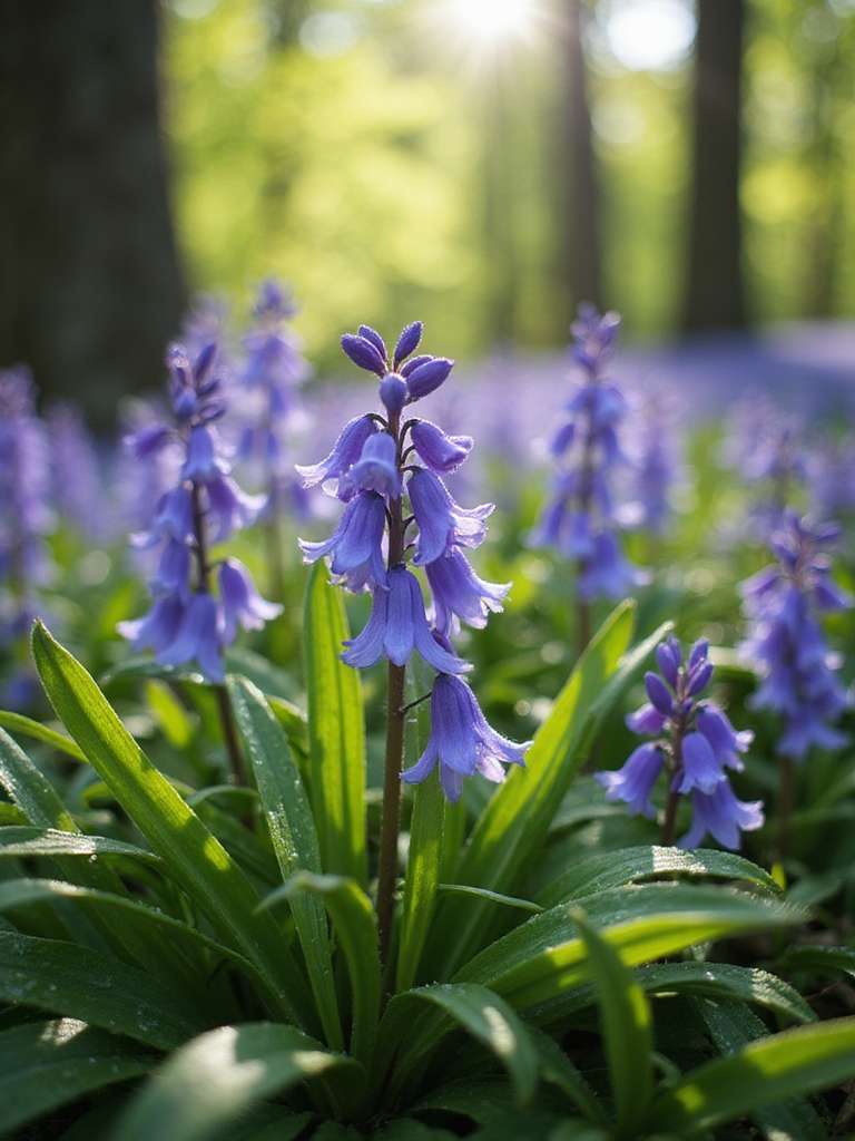 fleurs campanulées des bois