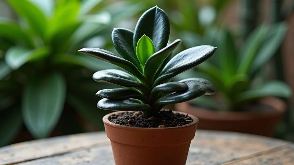 zz corbeau plante noir