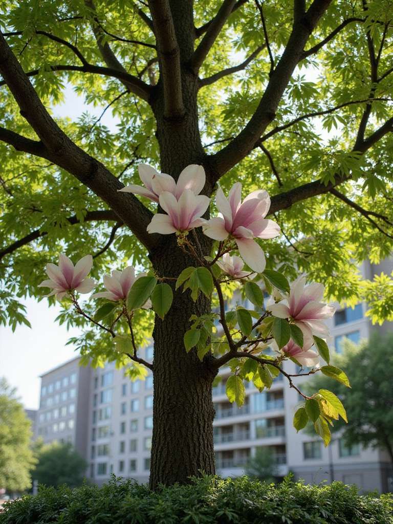 belles espèces d'arbres à fleurs